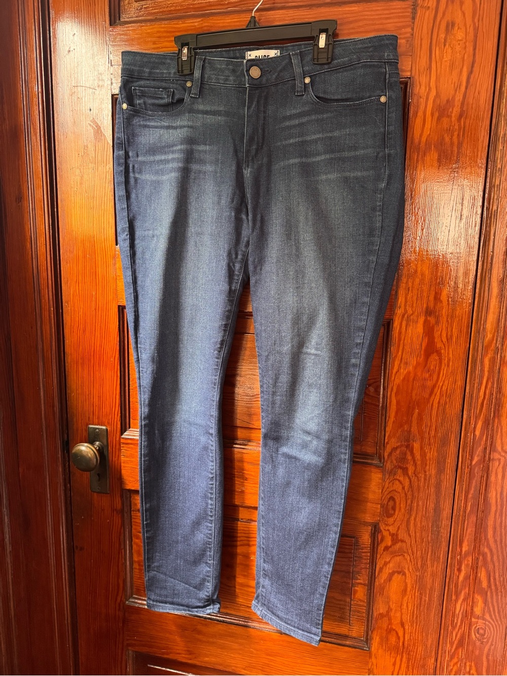 PAIGE Dark Indigo Skinny Jeans